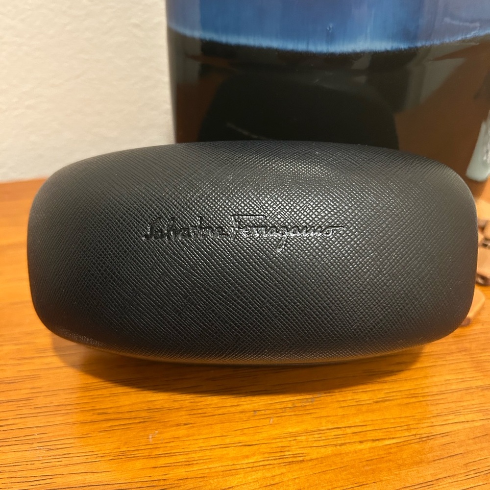 Salvatore Ferragamo Black Audio Accessory Case